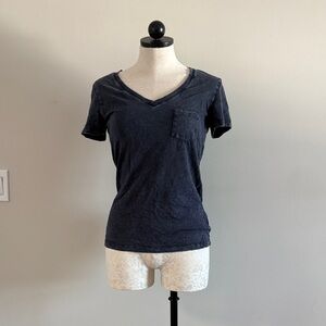 Universal Thread Dark Blue V-Neck Tee